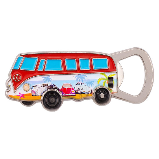 Clayre &amp; Eef | Flesopener Rood &oslash; 4x9 cm | 66882