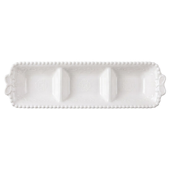 Clayre &amp; Eef | Kom Wit 25x7x3 cm | 6CE2483