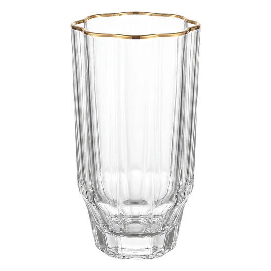 Clayre &amp; Eef | Waterglas Transparant &oslash; 7x13 cm / 300 ml | 6GL5537
