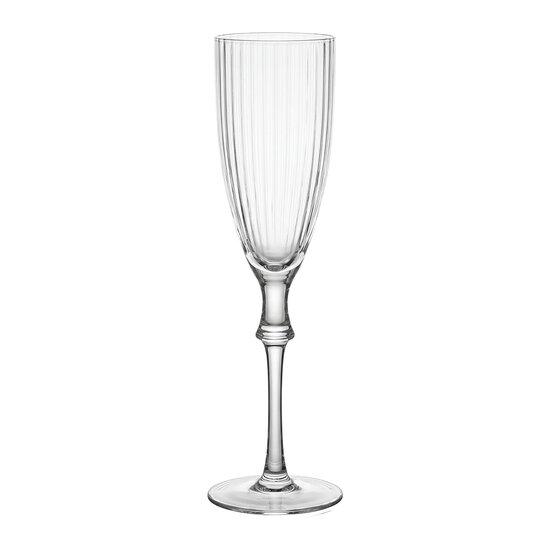 Clayre &amp; Eef | Champagneglas Transparant &oslash; 5x24 cm / 150 ml | 6GL5542