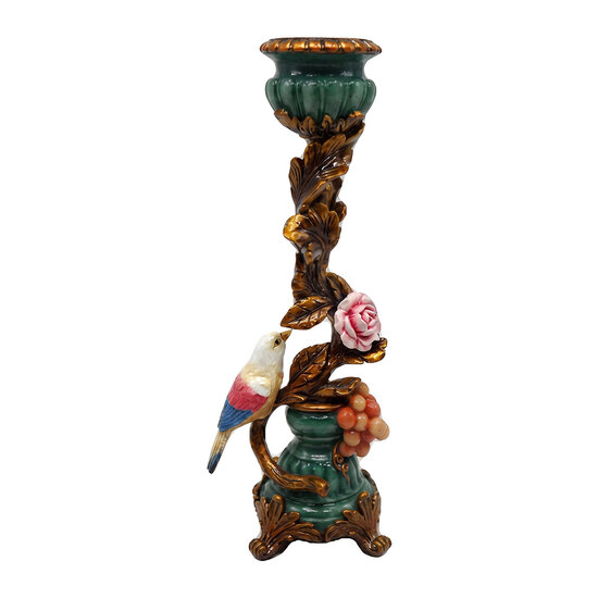 Clayre &amp; Eef | Kandelaar Vogel 12x9x29 cm | 6PR6465