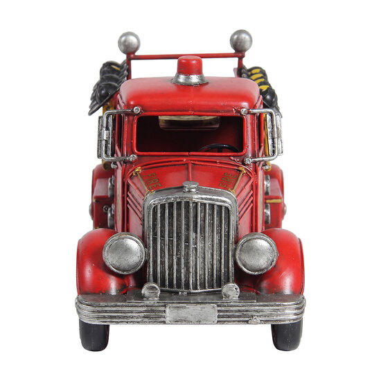 Clayre &amp; Eef | Model brandweerauto Rood 35x12x15 cm | 6Y6224