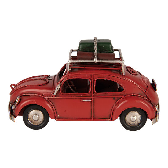 Clayre &amp; Eef | Decoratie Model Auto Rood 15x7x8 cm | 6Y6226