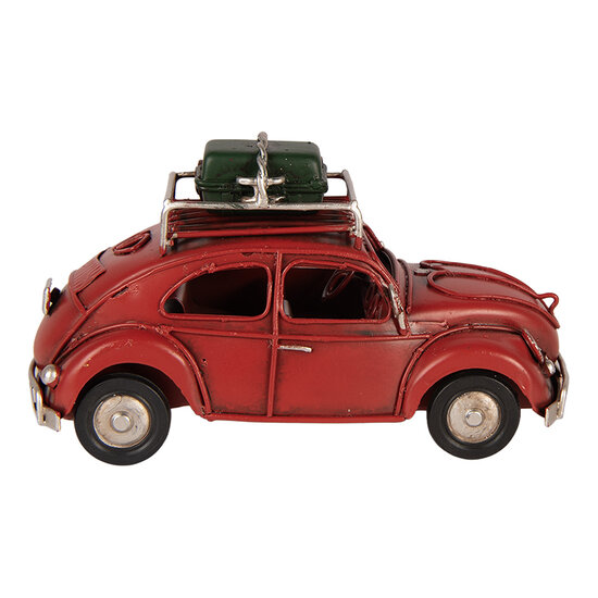 Clayre &amp; Eef | Decoratie Model Auto Rood 15x7x8 cm | 6Y6226