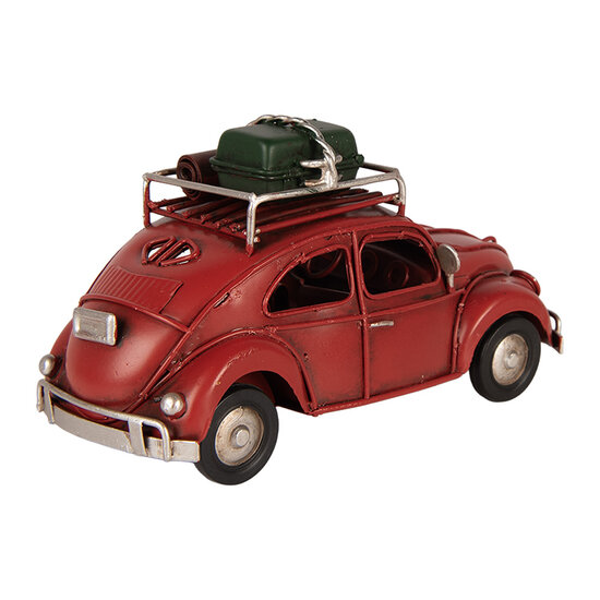 Clayre &amp; Eef | Decoratie Model Auto Rood 15x7x8 cm | 6Y6226