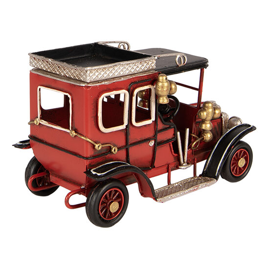 Clayre &amp; Eef | Decoratie Model Auto Rood 16x8x10 cm | 6Y6237
