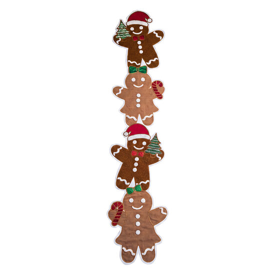 Clayre &amp; Eef | Tafelloper Bruin 35x162x4 cm | KT065.015