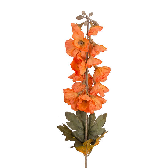 Clayre &amp; Eef | Decoratie tak met bloemen Oranje 88 cm | 5PL0309O