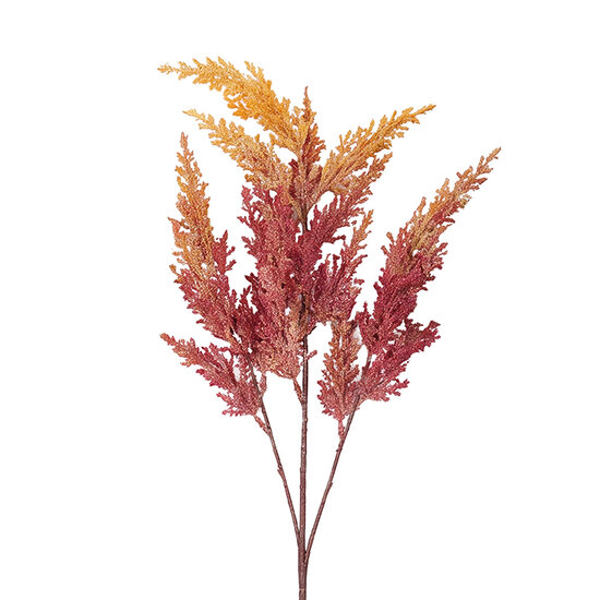 Clayre &amp; Eef | Decoratie tak Roze Groen 76 cm | 5PL0357P