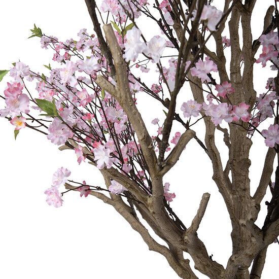 Clayre &amp; Eef | Decoratie Kersenbloesem boom Roze Bruin 190x190x300 cm | 5PL0218