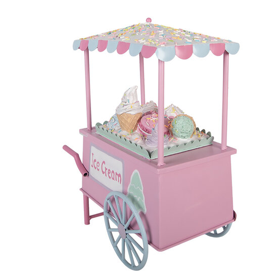 Clayre &amp; Eef | Model ijskar Roze Blauw 34x18x38 cm | 6PR6232