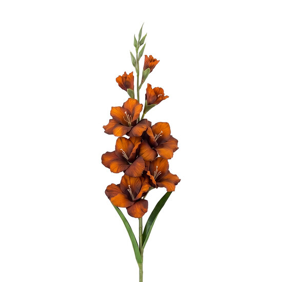 Clayre &amp; Eef | Decoratie tak met bloemen Bruin 95 cm | 5PL0303CH