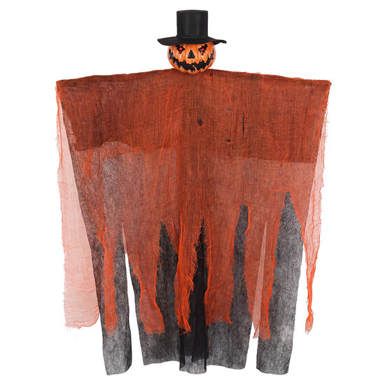 Clayre &amp; Eef | Decoratie Spook Zwart Oranje  65x16x90 cm | 66937