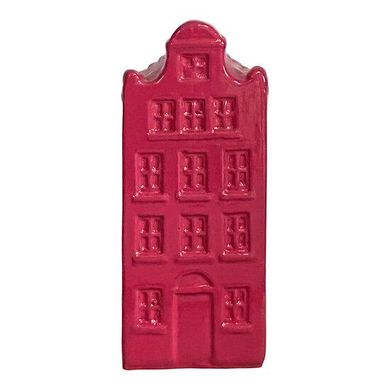 Clayre &amp; Eef | Decoratie Huis Rood 5x4x13 cm | 6PR6432