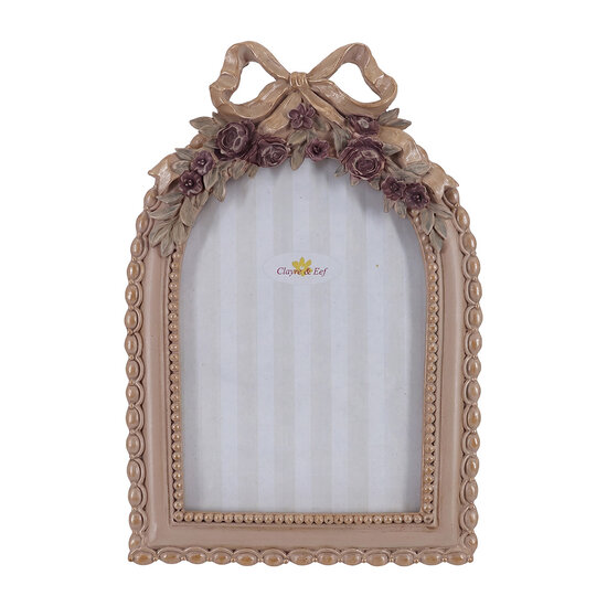 Clayre &amp; Eef | Fotolijst Roze 13x2x20 cm / 10x15 cm | 2F1428