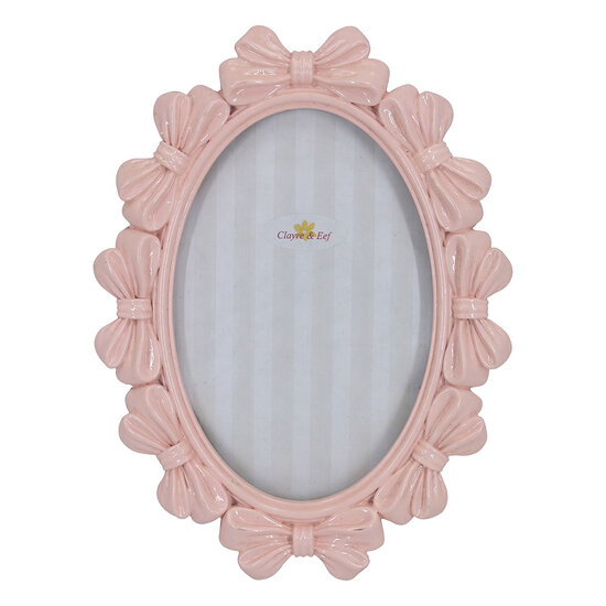 Clayre &amp; Eef | Fotolijst Roze 15x2x20 cm / 10x15 cm | 2F1432