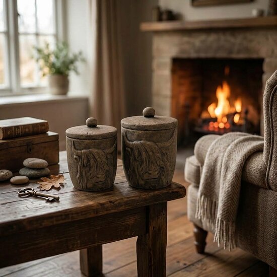 Brynxz Pot met Deksel Scotty Best - Majestic Brown - Maat M