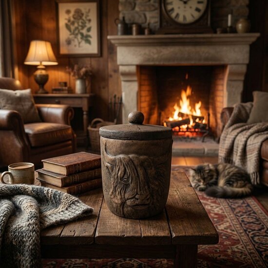 Brynxz Pot met Deksel Scotty Best - Majestic Brown - Maat L