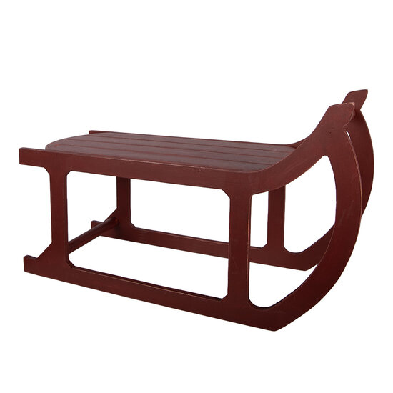 Clayre &amp; Eef | Decoratie Slee Rood 60x25x35 cm | 5H0756