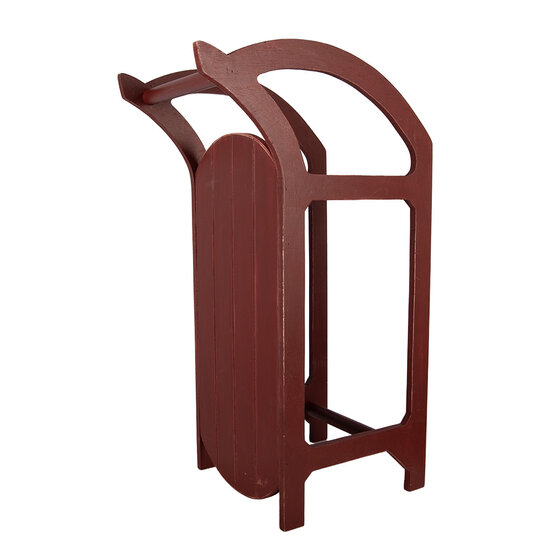 Clayre &amp; Eef | Decoratie Slee Rood 60x25x35 cm | 5H0756