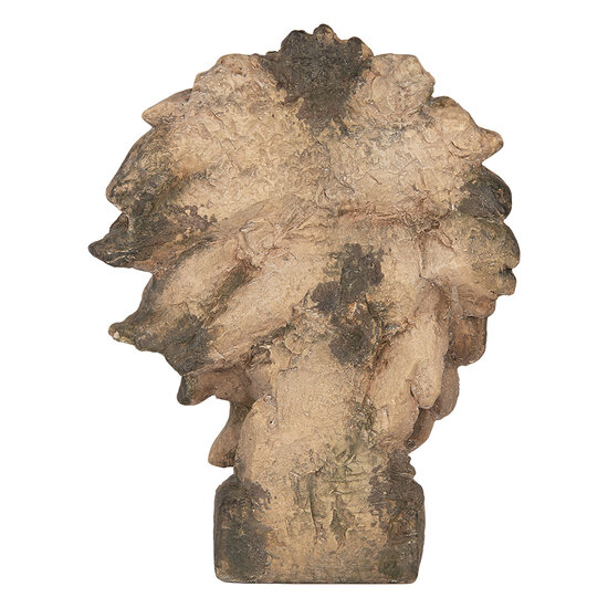 Clayre &amp; Eef | Decoratie Leeuw Beige Bruin 38x28x50 cm | 5MG0138