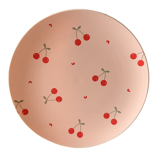Clayre &amp; Eef | Servies setje picknick (12) Roze Rood | 67058