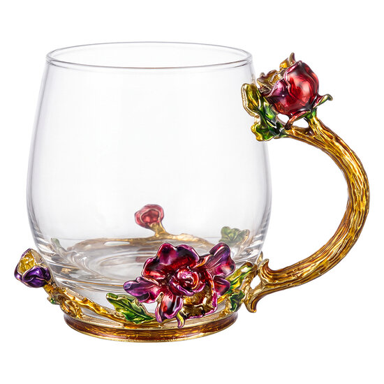 Clayre &amp; Eef | Decoratie van glas Transparant &oslash; 7x9 cm | 67156