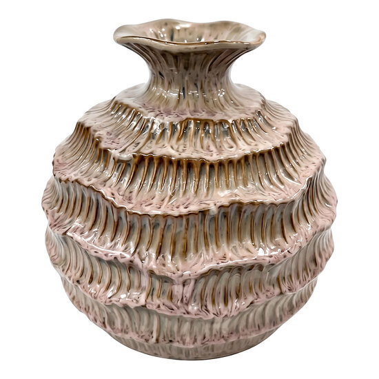 Clayre &amp; Eef | Vaas Bruin &oslash; 22x34 cm | 6CE2618