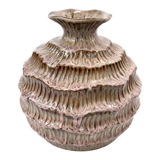 Clayre &amp; Eef | Vaas Bruin &oslash; 19x21 cm | 6CE2619