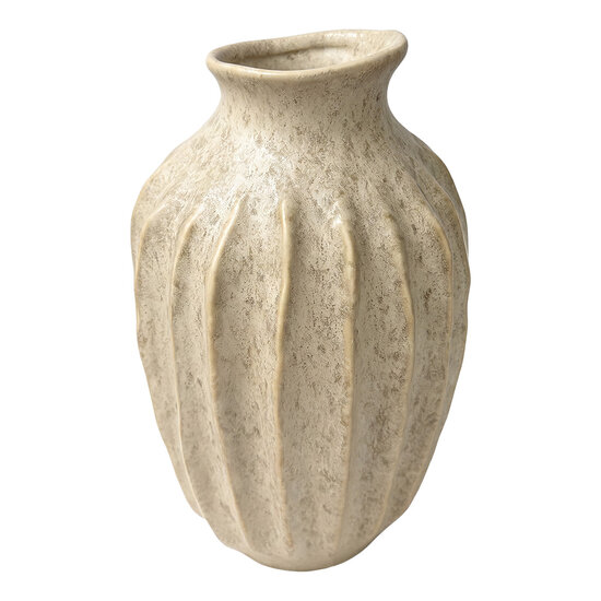 Clayre &amp; Eef | Vaas Beige &oslash; 18x32 cm | 6CE2627