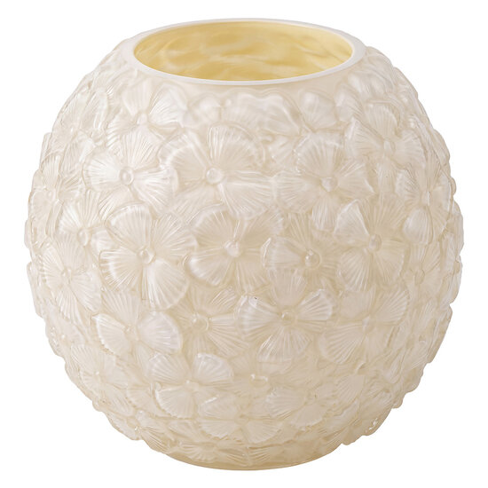 Clayre &amp; Eef | Vazen Glas Beige &oslash; 20x18 cm | 6GL5557