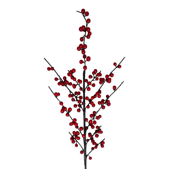 Clayre &amp; Eef | Decoratie tak Rood 50 cm | 6PL0425