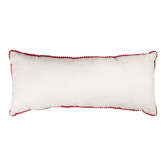 Clayre &amp; Eef | Kussen gevuld Beige Groen 70x30x4 cm | KG035.043