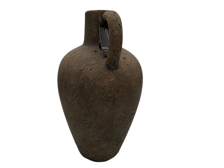 Brynxz Kruik vaas Jug Neck Majestic Brown L &ndash; Landelijk &amp; Sober