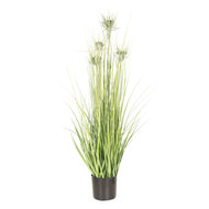 Decoratie kamerplant pluimgras 53*53*90 cm Groen | 5PL0021 | Clayre &amp; Eef