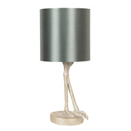 Tafellamp &oslash; 25*56 cm E27/max 1*60W Grijs | 6LMC0009 | Clayre &amp; Eef 1