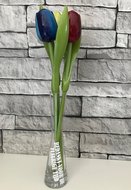 Tulpen in Vaas - Bedankt voor de fleurige tijd | Juf &amp; Meester Bedankjes