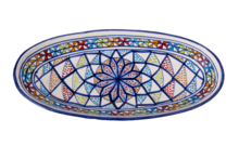 Ovale schaal Naoura 40 cm | OS.AR.40 | Dishes &amp; Deco