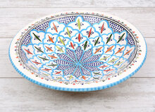 Salade schaal Turquoise blue fine &Oslash; 35 cm | SOR.BC.35 | Dishes &amp; Deco