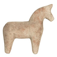 Decoratie paard 25*8*25 cm Bruin | 6CE1220 | Clayre &amp; Eef