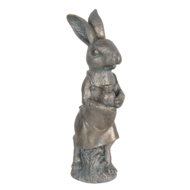 Decoratie konijn 10*6*21 cm Bruin | 6PR3088CH | Clayre &amp; Eef