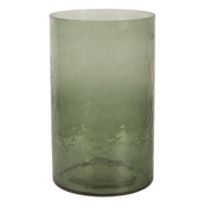 Windlicht &oslash; 15*25 cm Groen | 6GL3024 | Clayre &amp; Eef