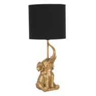 Tafellamp &oslash; 20*46 cm / E27 Goudkleurig | 6LMC0038 | Clayre &amp; Eef