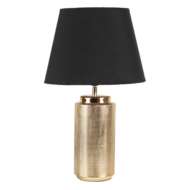 Tafellamp &oslash; 30*51 cm E27/max 1*60W Goudkleurig | 6LMC0053 | Clayre &amp; Eef