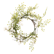 Decoratie krans &oslash; 30 cm Groen | 64825 | Clayre &amp; Eef