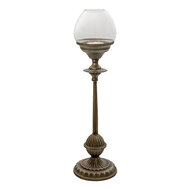 Kandelaar &oslash; 15*57 cm Zilverkleurig | 6Y4486 | Clayre &amp; Eef 1