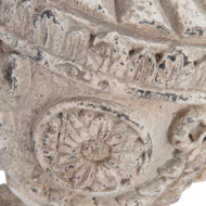 Decoratie ornament ø 26*63 cm Wit | 5TE0018 | Clayre & Eef 3