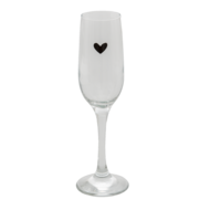 Champagneglas &oslash; 5*23 cm / 200 ml Transparant | 6GL3524 | Clayre &amp; Eef