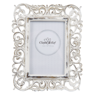 Fotolijst 18*2*23 cm / 10*15 cm Wit | 2F0497 | Clayre & Eef