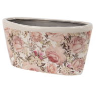 6CE1411 Bloempot Binnen Roze 27*13*14 cm 27*13*14 cm Roze | 6CE1411 | Clayre &amp; Eef 1